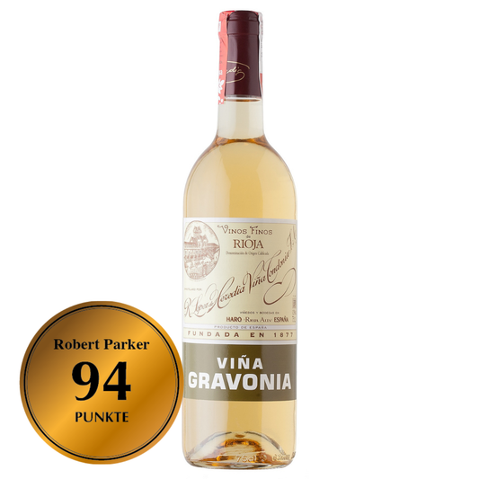 2017 Gravonia Blanco Crianza, Rioja, Spanien