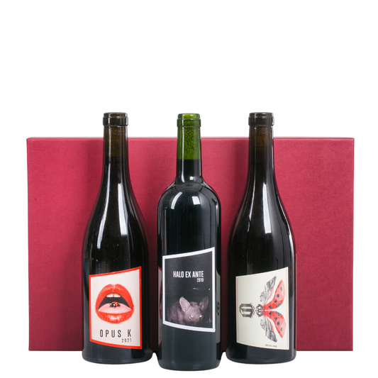 Künstlerwein Trio-Set, Rheinhessen, Deutschland