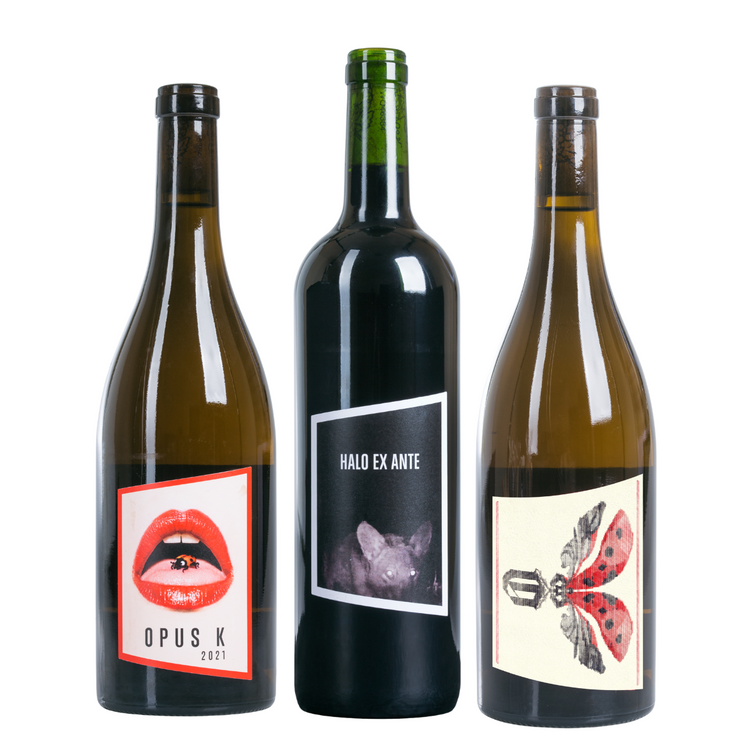 Künstlerwein Trio-Set, Rheinhessen, Deutschland