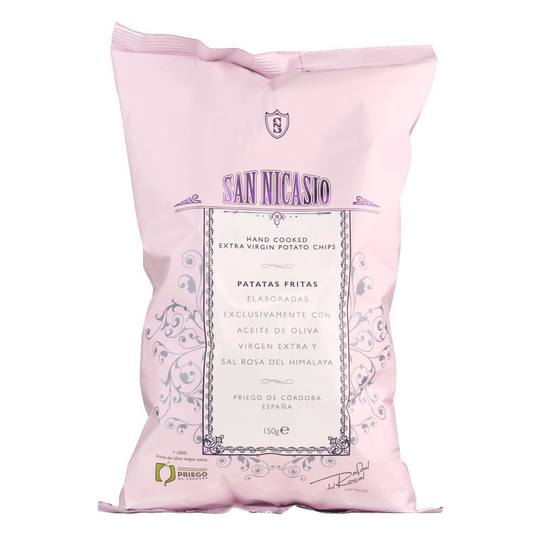 Kartoffelchips mit Himalaya Salz