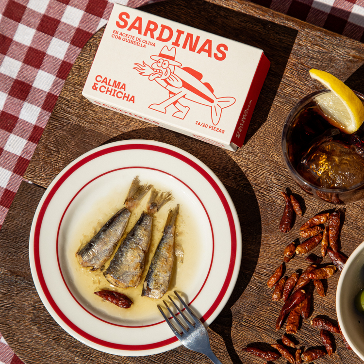 Sardinen in Olivenöl mit Chili