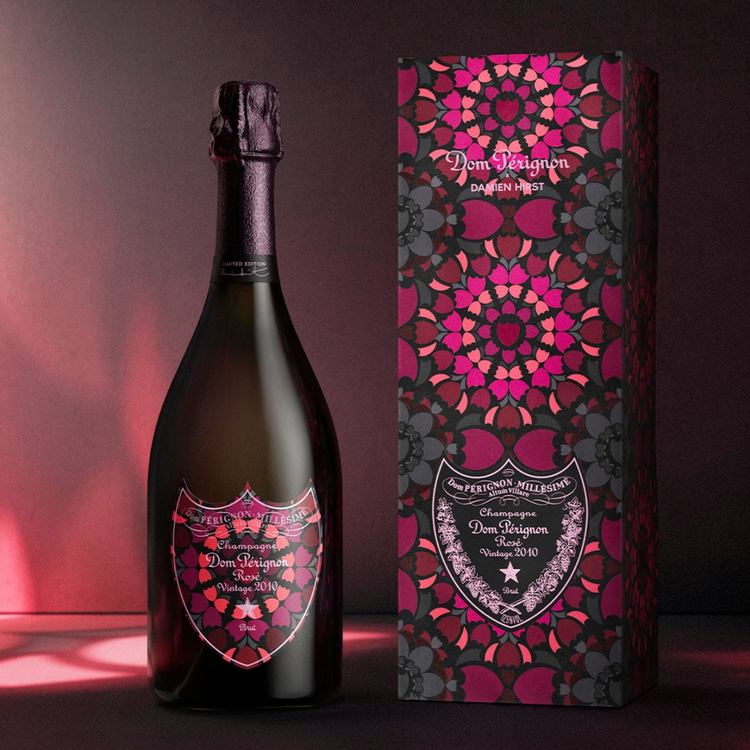Rosé 2010 Damien Hirst Limited Edition, Champagne, Frankreich