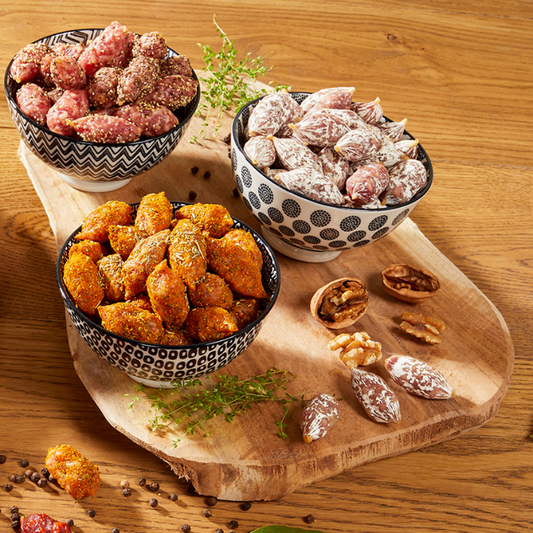 Salamipralinen Kräuter