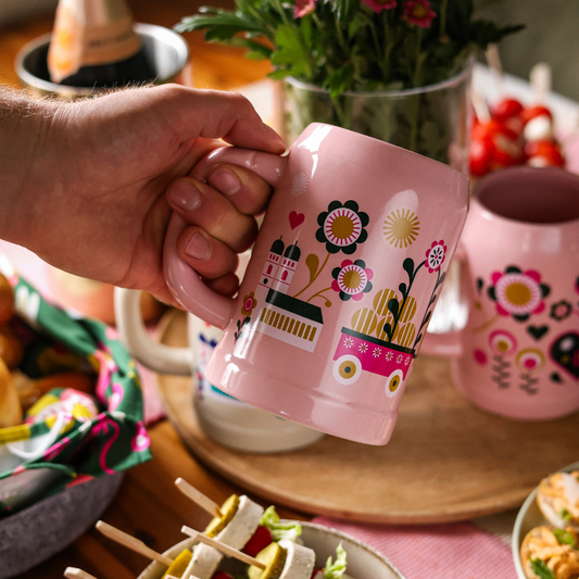 Wiesn Glamour in Rosé