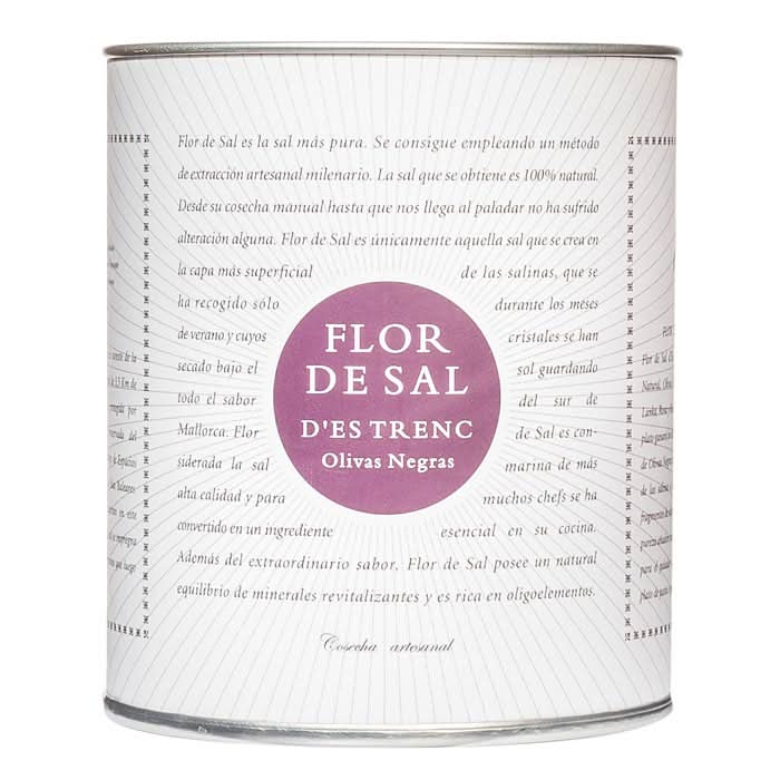Bio Flor de Sal d´es Trenc Olivas Negras