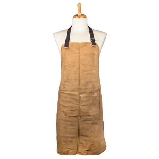 Käfer Kitchen, Latzschürze, Wildleder braun