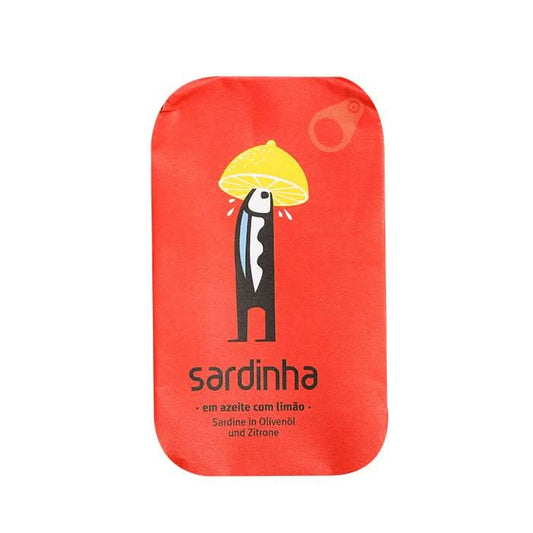 Sardinen in Olivenöl mit Zitrone